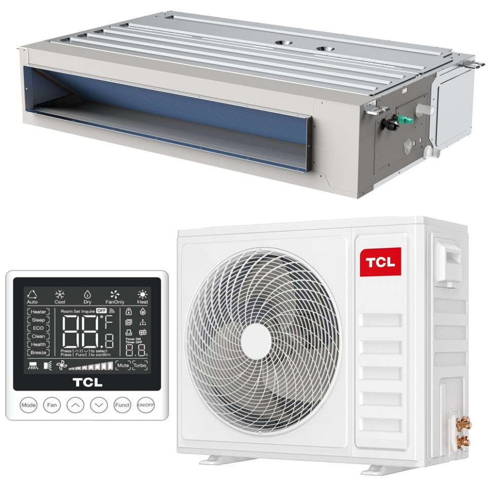 Канальная сплит-система TCL TCC-24D1HWH/DVI(05)
